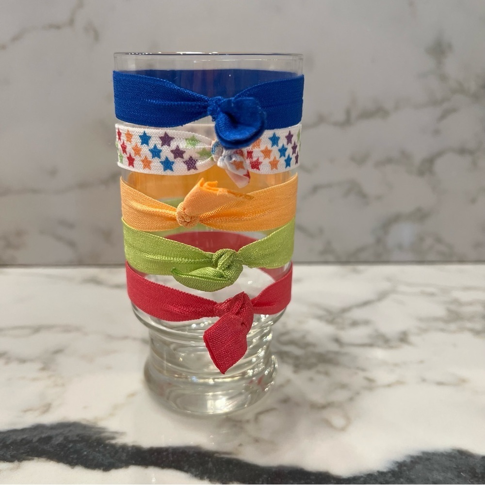 NWT⛱️Anthropologie - Multicolor Hair Tie Set - OS